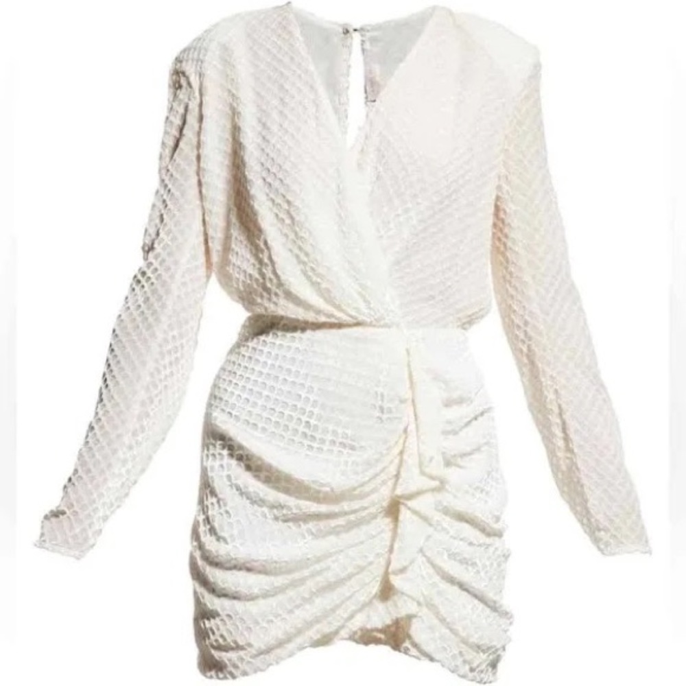 Ramy Brook Allona Ruched Mini Dress